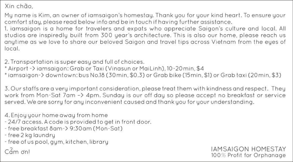 Iam Saigon Homestay Cidade de Ho Chi Minh Exterior foto
